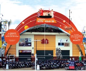 MẶT DỰNG ALUMINIUM - LOTTERIA